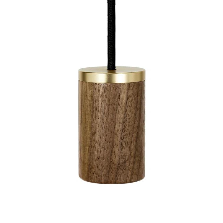 Porcelain III Pendant Light by Tala - Walnut / 5"Dia