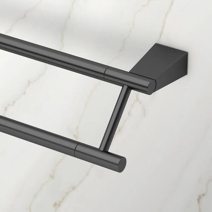 Gatco Bleu 25.75'' 2 Wall Towel Bar 4714MX