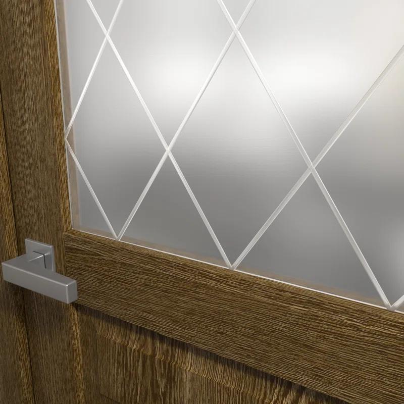 SARTODOORS Sliding Closet Bypass Doors | Ego 5011 | Rails Hardware Set | Wood Solid Bedroom Wardrobe Doors