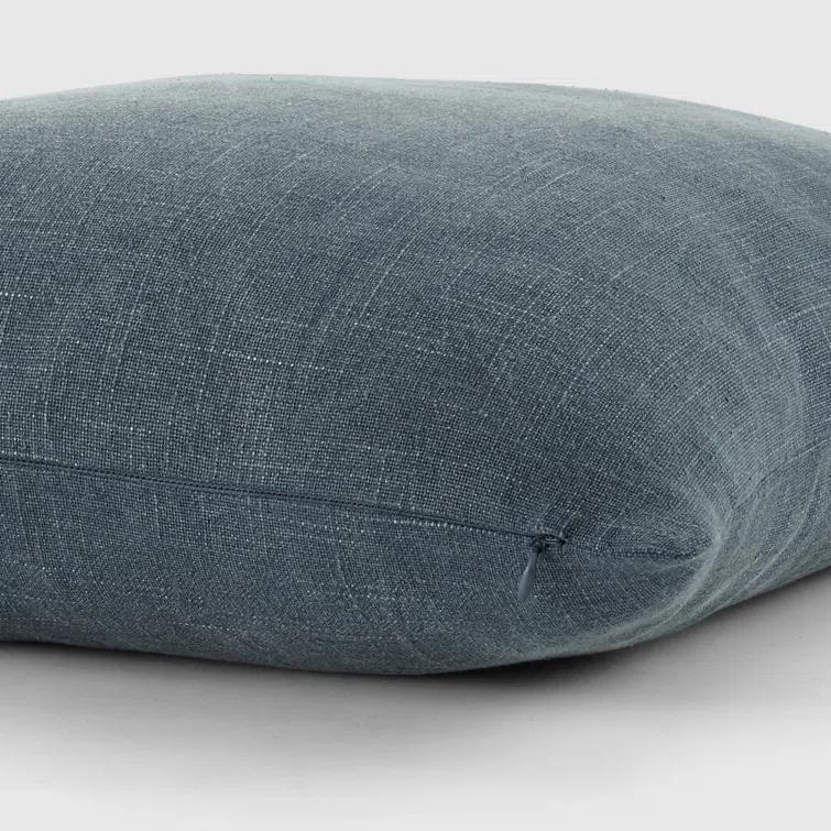 Becky Cameron Solid Cotton Throw Pillow