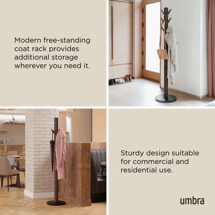 9 - Hook Freestanding Coat Rack