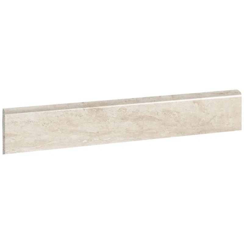 Bond Tile Core Travertine 2.36" x 23.62" Porcelain Bullnose Tile Trim
