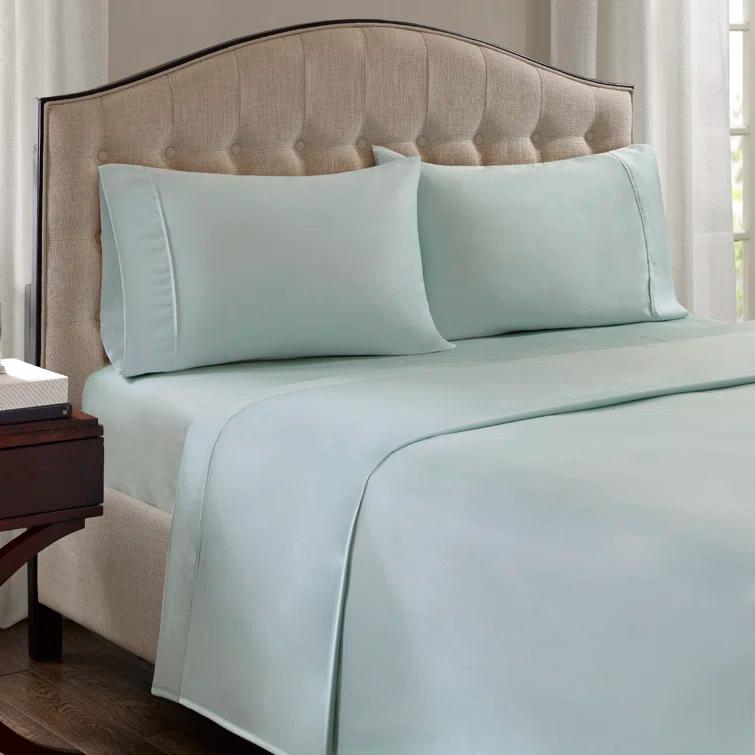 Madison Park 1500 Thread Count Cotton Blend 4-Piece Sheet Set