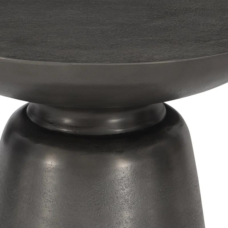 Bernhardt Catalan Round Metal Outdoor Side Table