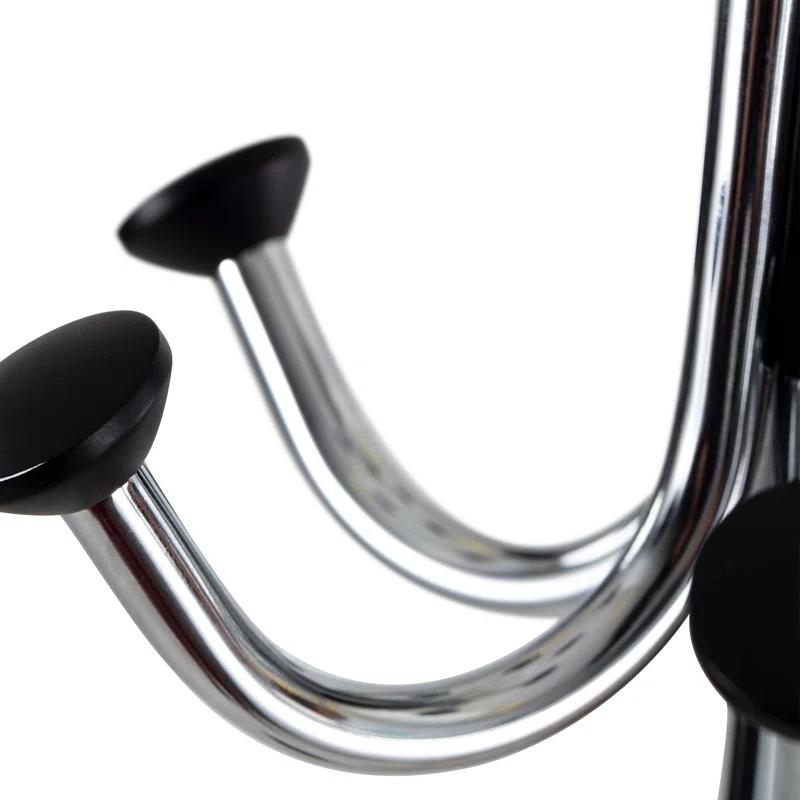 Alba, Inc Alba Chromy Costumer Steel Freestanding Coat Rack