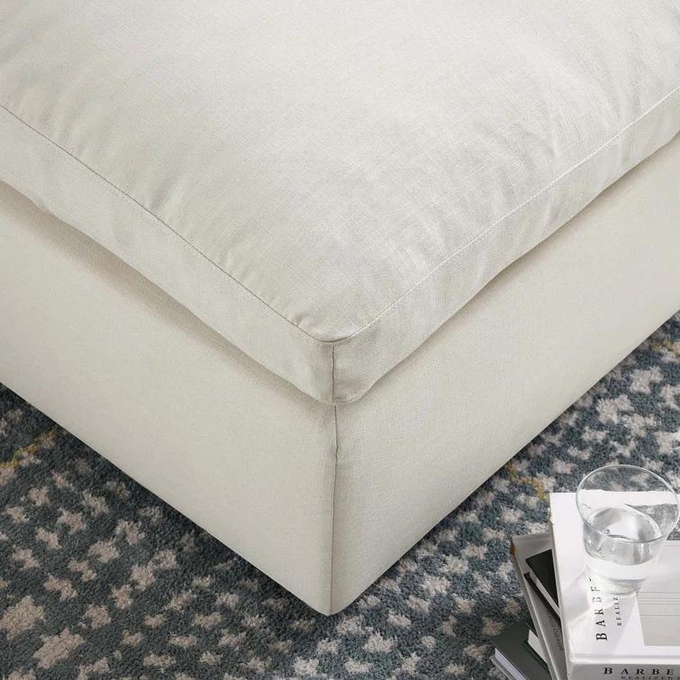 Modway Modway Down-Filled Overstuffed Upholstered Sectional Sofa Ottoman