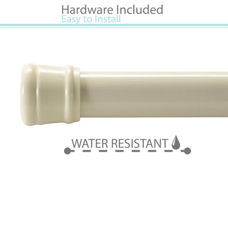 Bath Bliss 42'' Straight Tension Shower Curtain Rod