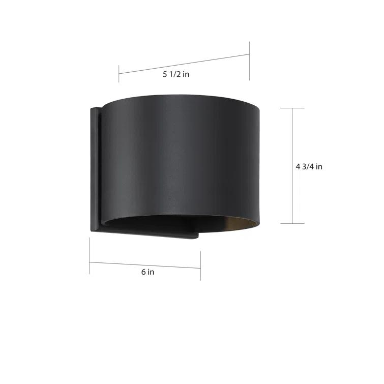 Wade Logan® Cawanda Aluminum LED Wall Light
