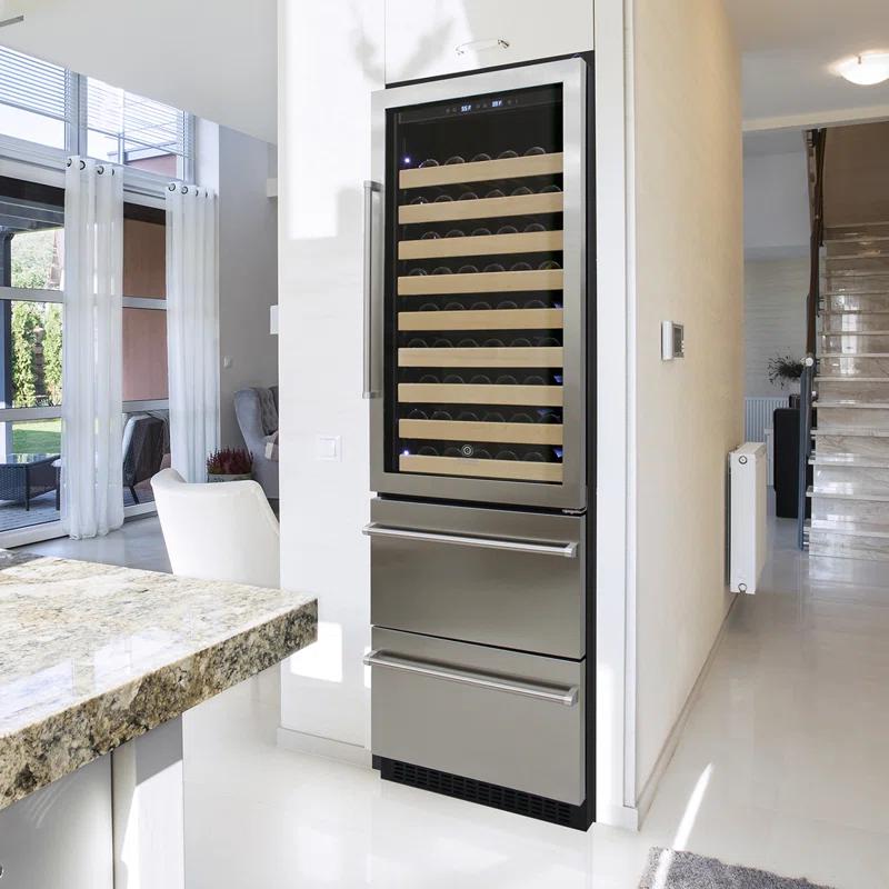 Vinotemp Vinotemp Connoisseur Series Dual-Zone Wine/2 Drawer Beverage Cooler