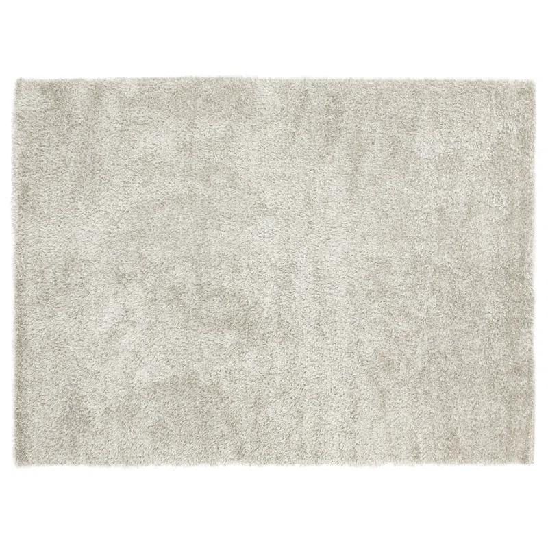 EXQUISITE RUGS Exquisite Rugs Viscose Shaggy Handmade Handloomed Viscose Gray Area Rug