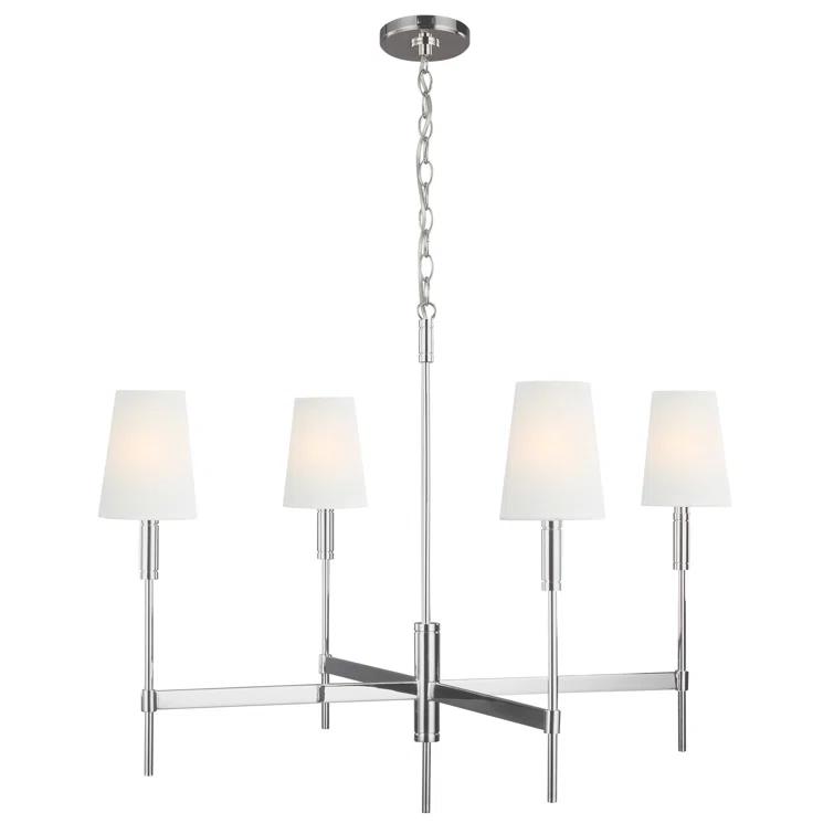 Visual Comfort Studio Beckham 4 - Light Dimmable Classic / Traditional Chandelier