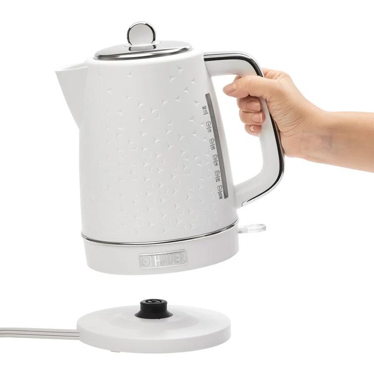 HADEN Starbeck White Electric Tea Kettle