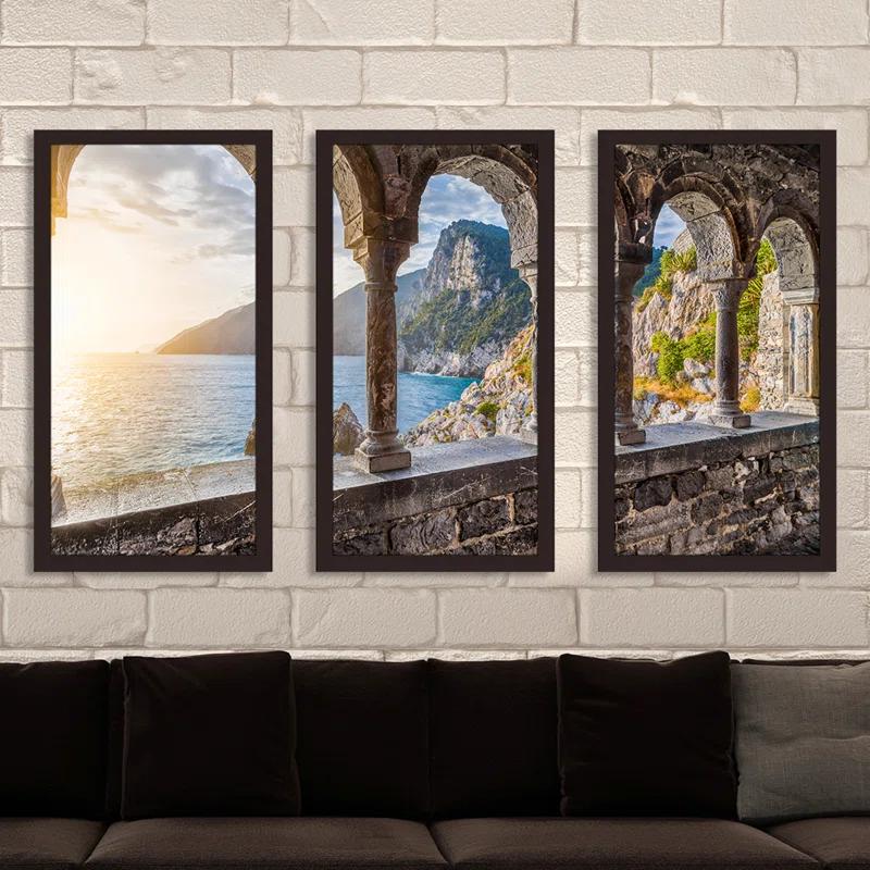 " Chiesa Di San Pietro, Italy " 3 - Pieces