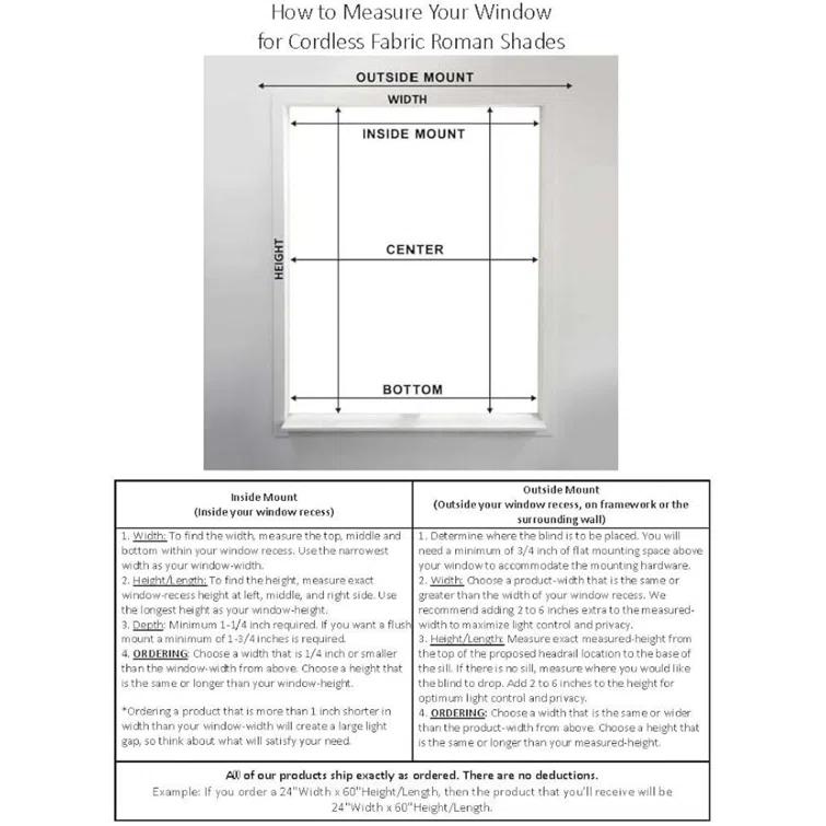 Arlo Blinds Blackout Roman Shade