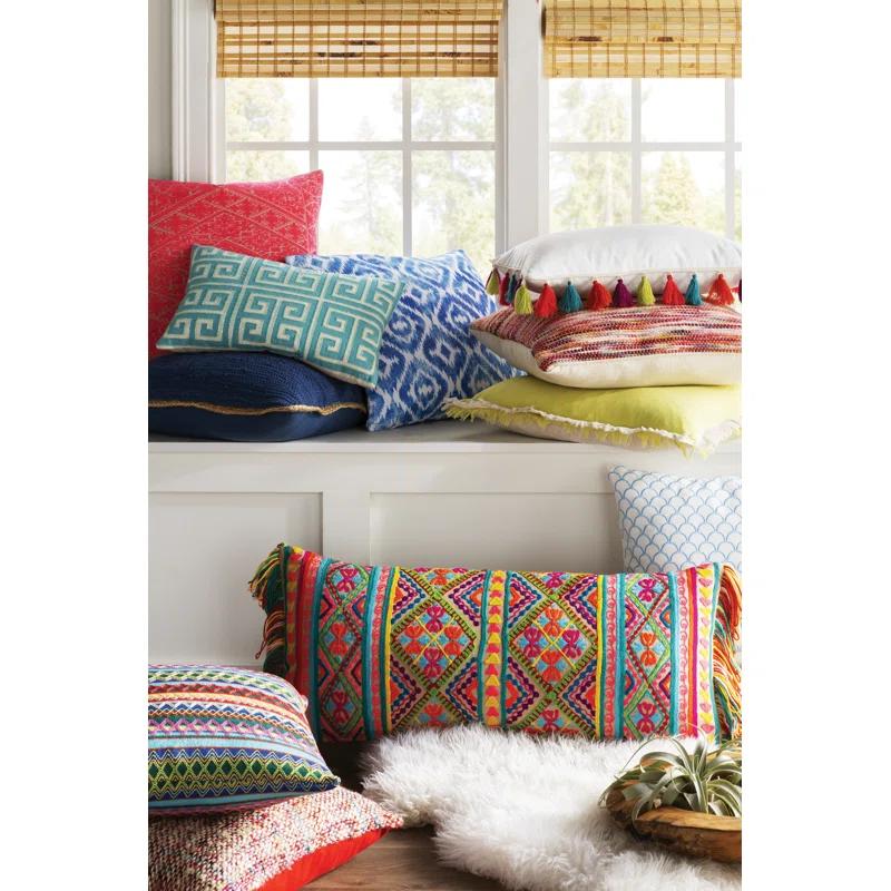 Safavieh Lila Ikat Reversible Throw Pillow