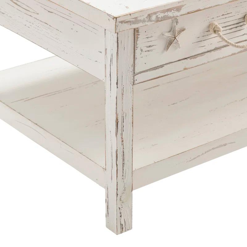 Beachcrest Home™ Solid Wood Coffee Table