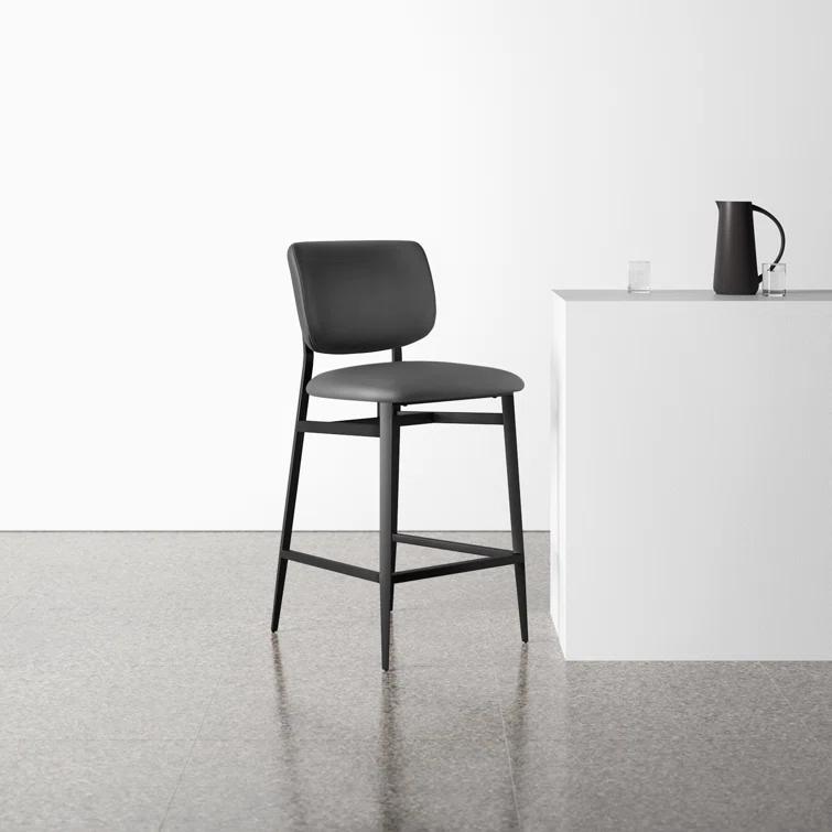 Inola Vegan Leather Counter Stool