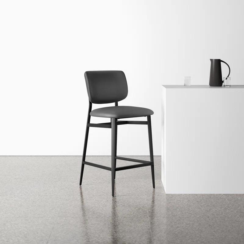 Inola Vegan Leather Counter Stool