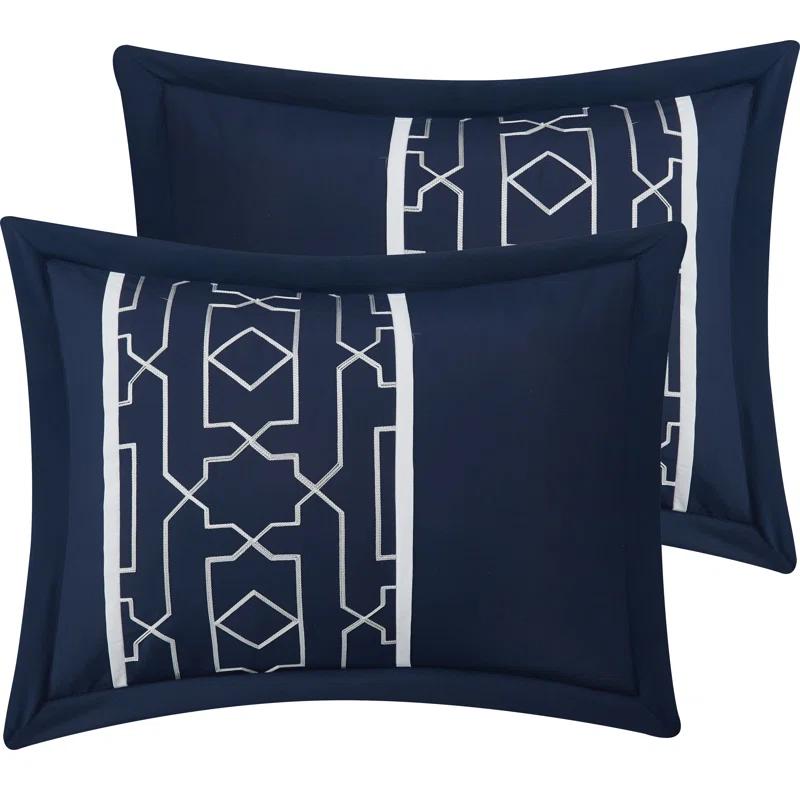 Nanshing America, Inc Tonya Microfiber 6 Piece Comforter Set