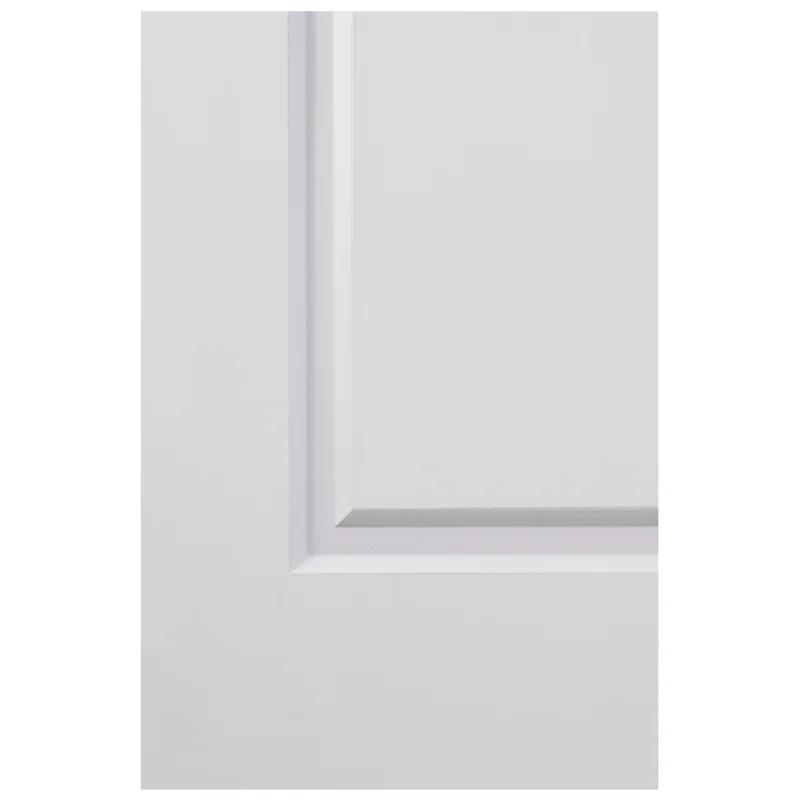 Nova Hardware 1-Panel Soft White Laminated Traditional Interior Door Slab Only