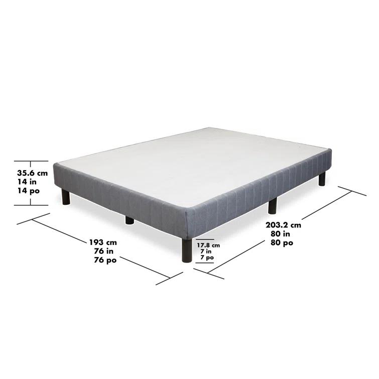 Home by Hollywood Enforce Platform Base Bed Frame