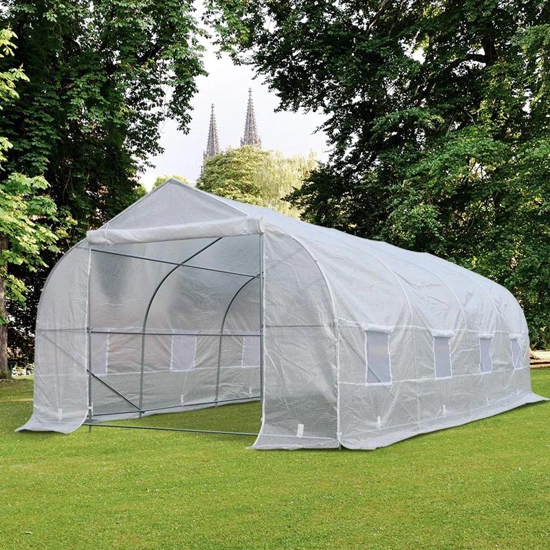 Outsunny 9.75"  W x  19.75" D Hobby Greenhouse