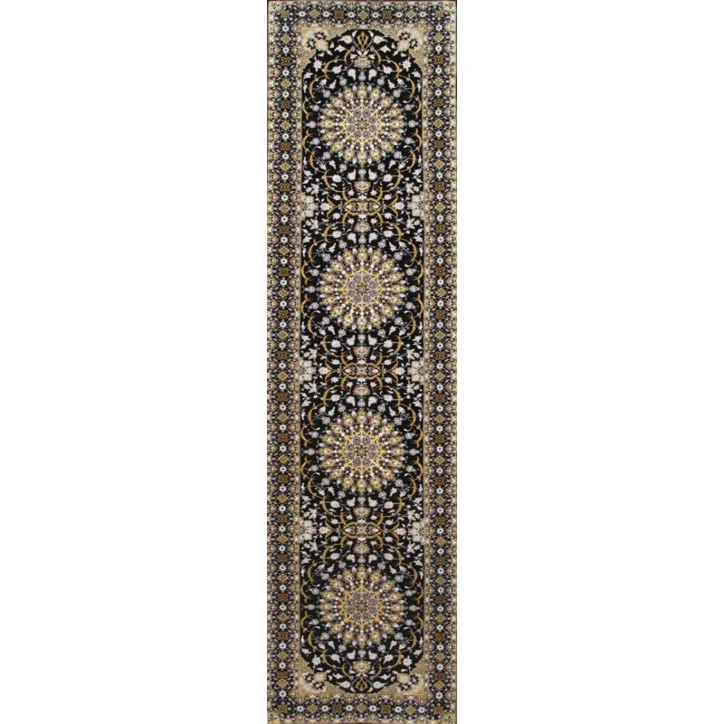 Pasargad Azerbaijan One-of-a-Kind 3'1" X 11'8" New Age Runner Wool Area Rug in