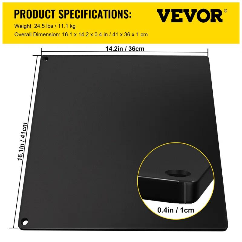 Stellweilan Tessberg Stellweilan Tessberg Non-Stick Steel 14'' Pizza Pan