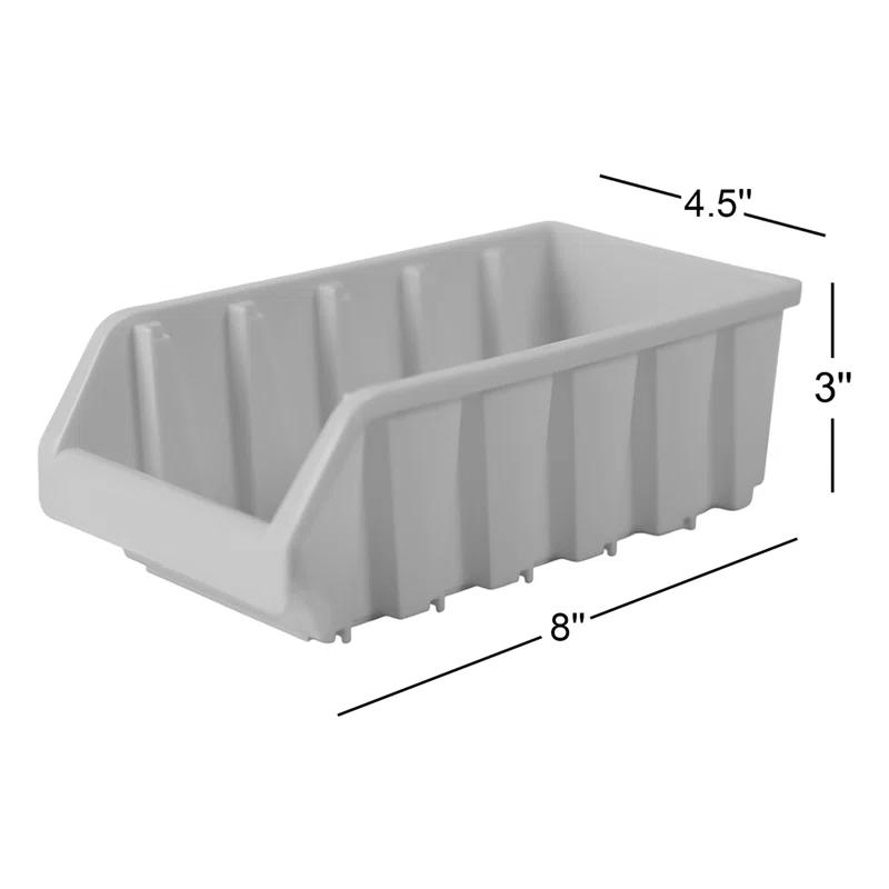 Rebrilliant Rebrilliant Plastic Decorative Bin (Set of 6)
