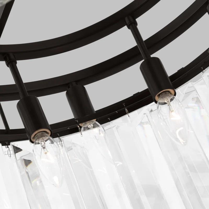 Arden 4 - Light Unique Tiered Chandelier by Chapman & Myers
