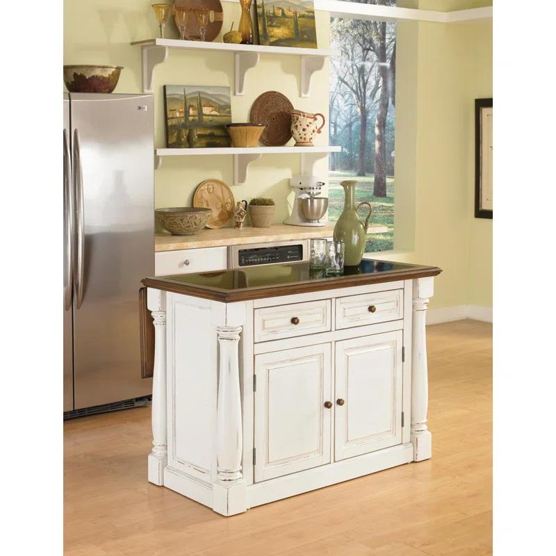 Home Styles Monarch Granite Top Kitchen Island