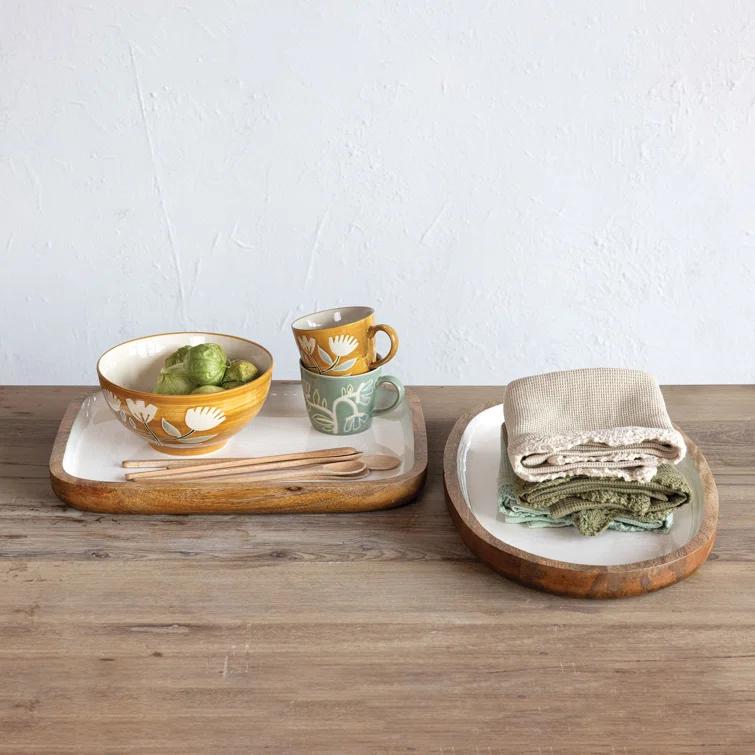 Creative Co-Op Stoneware Coffee Mug | Wayfair