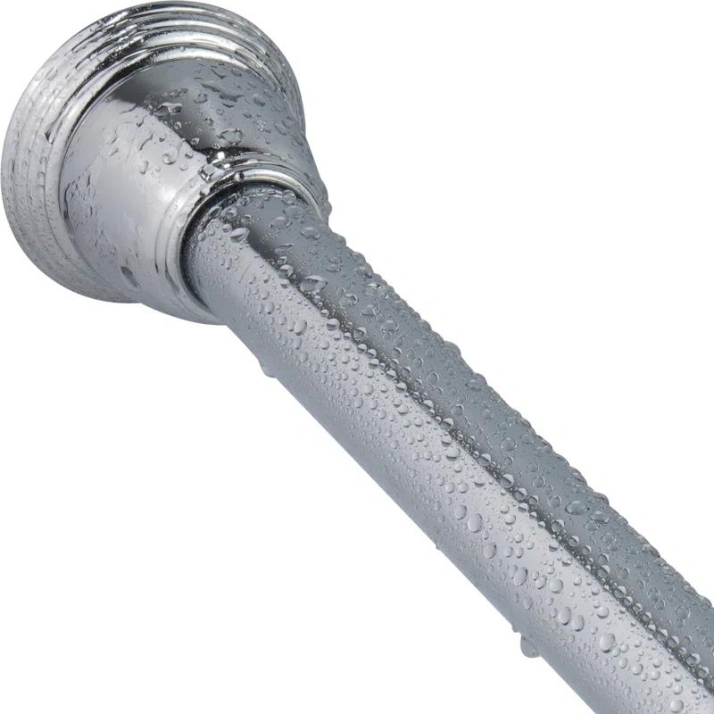 Splash Home 2'' Straight Tension Shower Curtain Rod