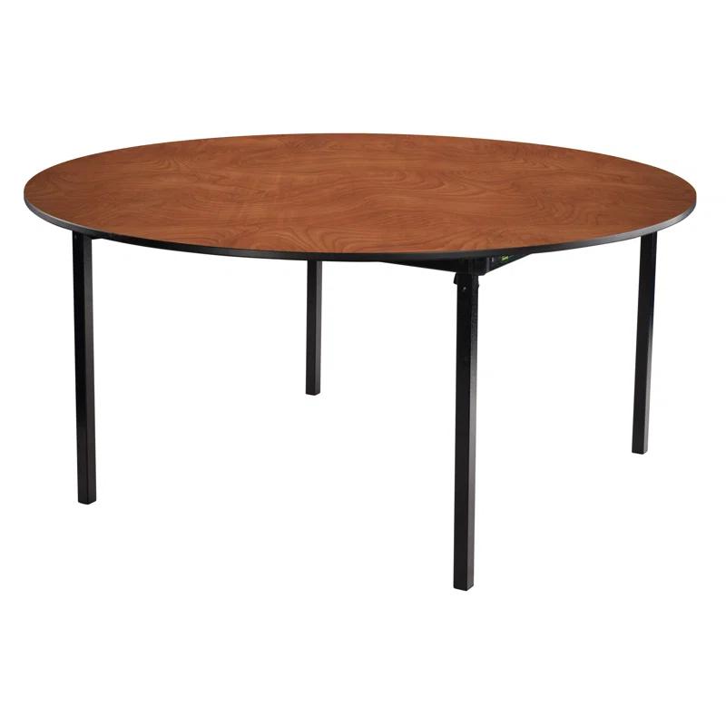 Circular Folding Banquet Table, Plywood Core/Edge Banding