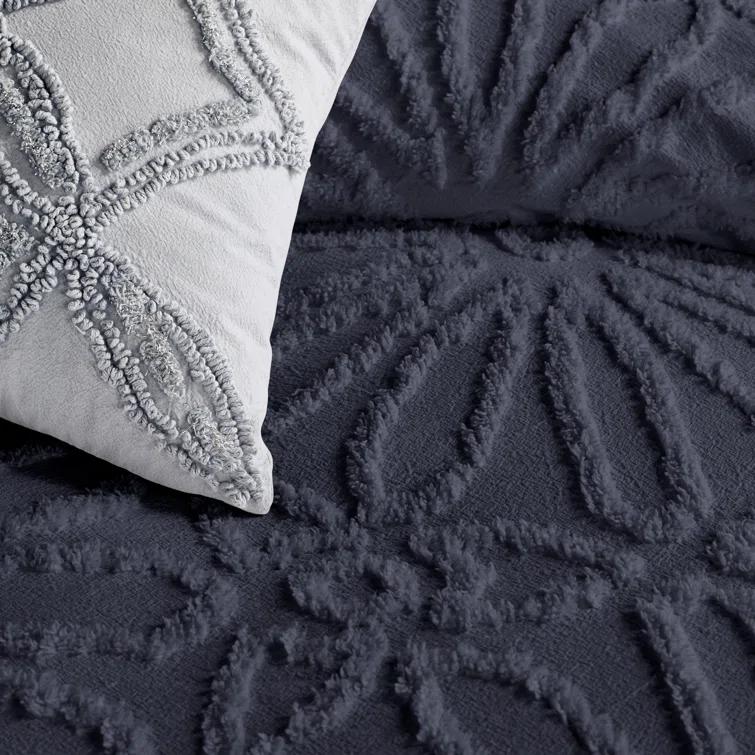 Peri Home Peri Home Chenille Medallion 3 Piece Comforter Set