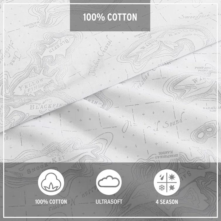 Eddie Bauer Eddie Bauer Printed Cotton Percale Sheet Sets