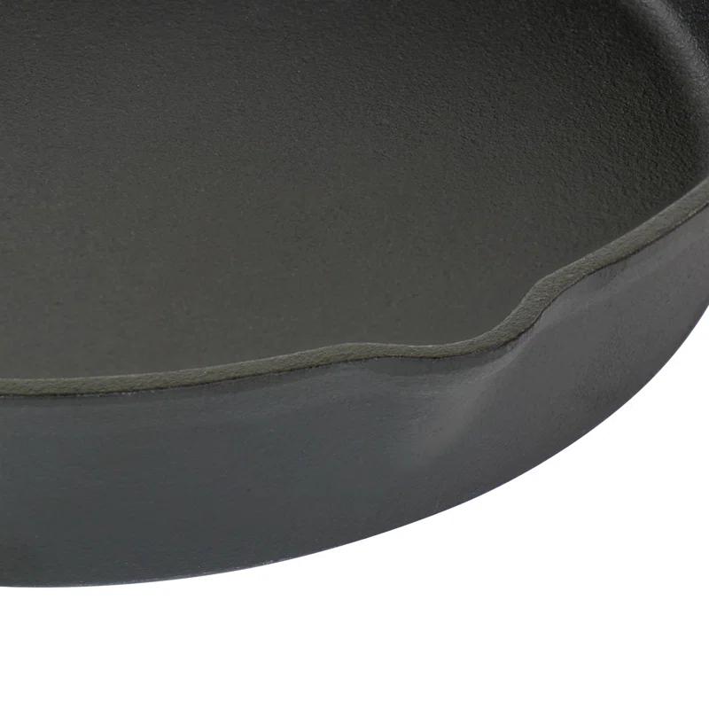 Oster 3 Piece Cast Iron Pre-Seasoned Frying Pans