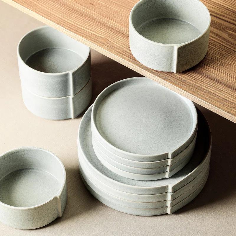 Stone Lain Stone Lain Bao 12-Piece Dinnerware Set Stoneware (Set of 12)