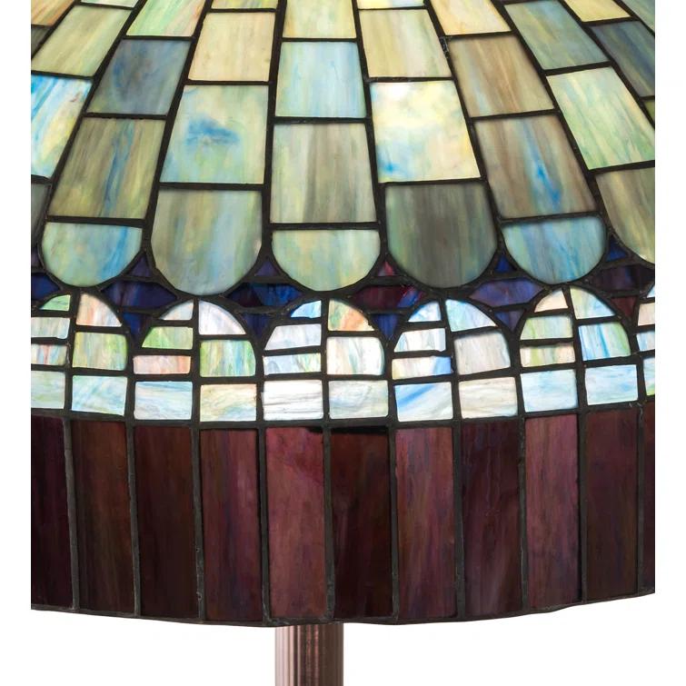 Meyda Lighting 62" High Tiffany Candice Floor Lamp
