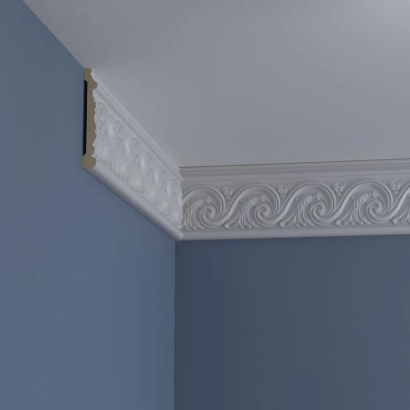 7"H x 1"P x 94 1/2"L Wellington Chair Rail Moulding