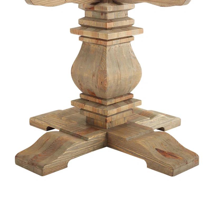 Modway Modway The Barn Wild Hen Round Pine Wood Dining Table