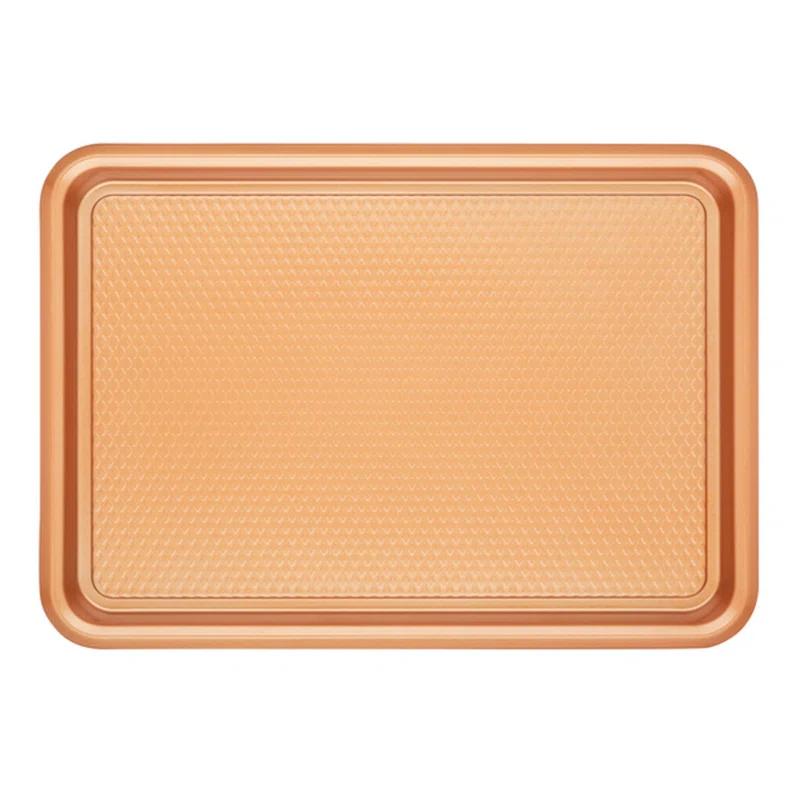Ayesha Curry Ayesha Curry Bakeware Nonstick Cookie Pan, Loaf Pan, And Cake Pan Set, 7-Piece, Copper