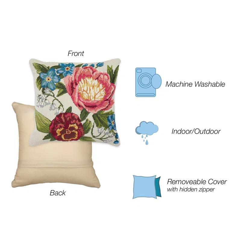 Liora Manne Marina No Decorative Addition Indoor/Outdoor Throw Pillow
