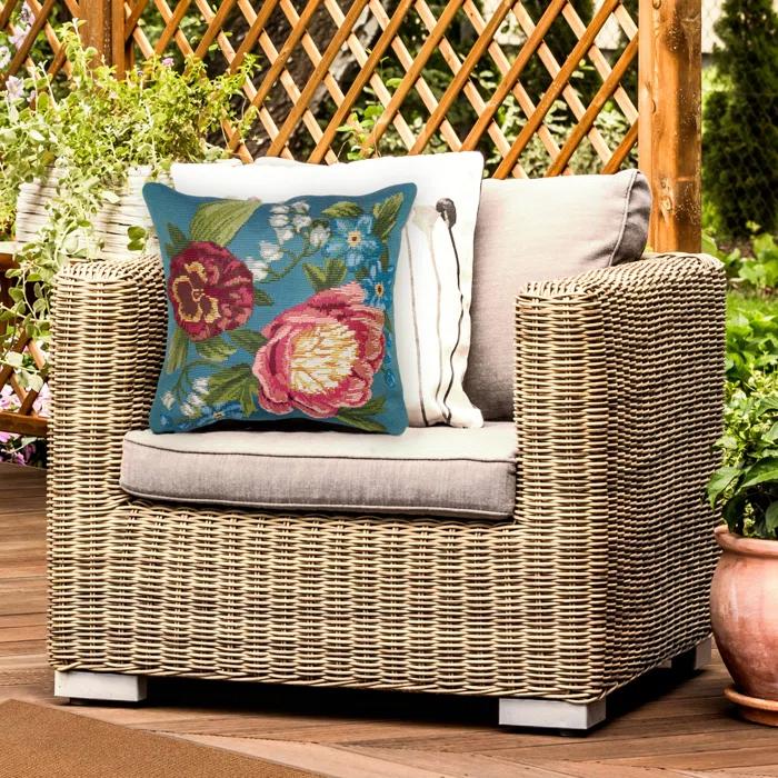 Liora Manne Marina No Decorative Addition Indoor/Outdoor Throw Pillow