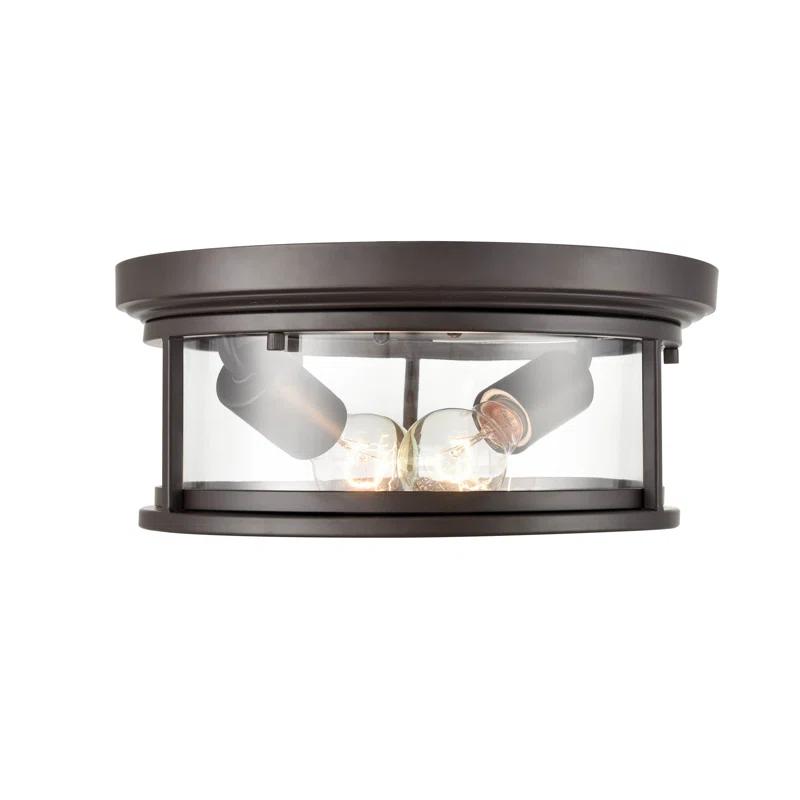 Millennium Lighting Bresley 2 - Bulb Outdoor Flush Mount