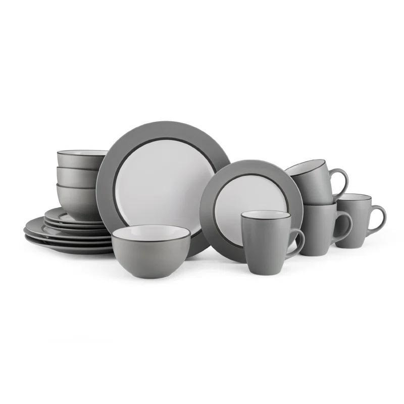 Pfaltzgraff Pfaltzgraff Grayson 16-Piece Stoneware Dinnerware Set, Service for 4