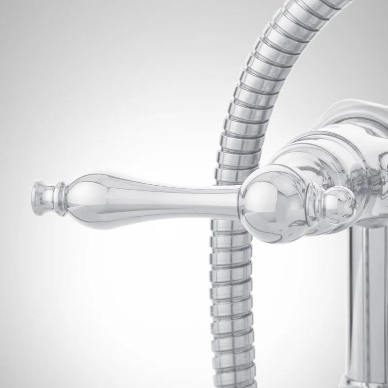 Signature Hardware Telephone Style Deck Mounted Roman Tub Faucet with Lever Handles 419663