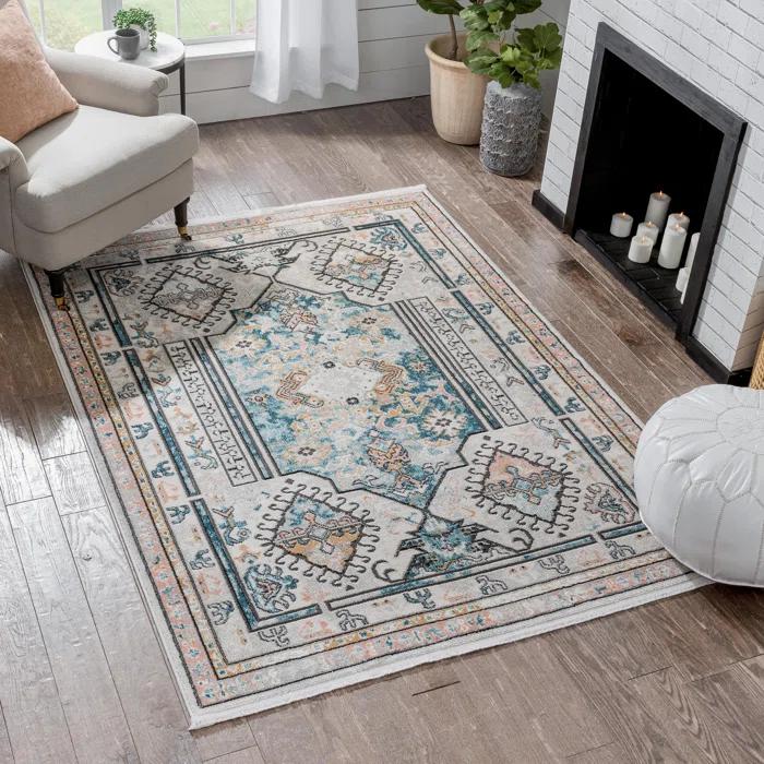 Bungalow Rose Espinal Oriental Indoor Rug