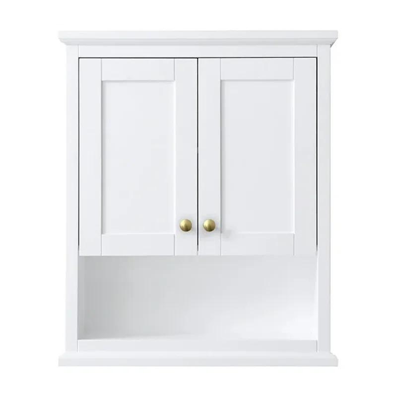 Avery Solid Wood Wall Over The Toilet Storage