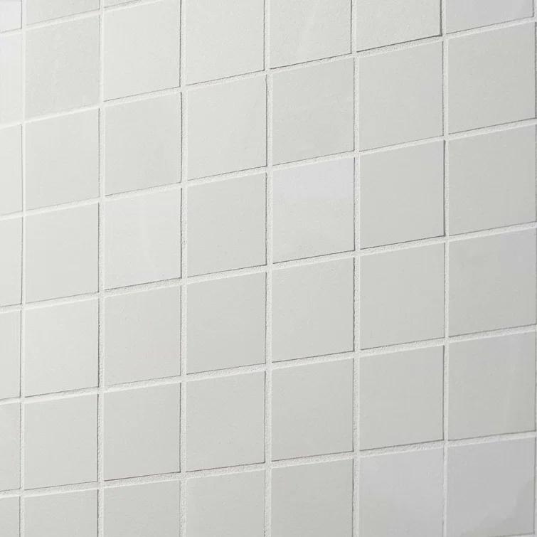 Saroshi Onyx Bianco 11.81 in. x 11.81 in. Matte Porcelain Floor and Wall Mosaic Tile (0.96 sq. ft./Each)